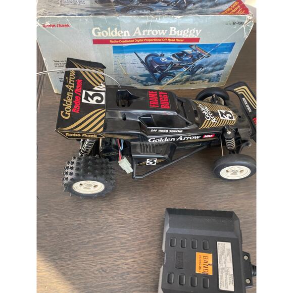 Golden Arrow Remote Control Radio Shack RC F10 Frame Buggy - Picture 10 of 16